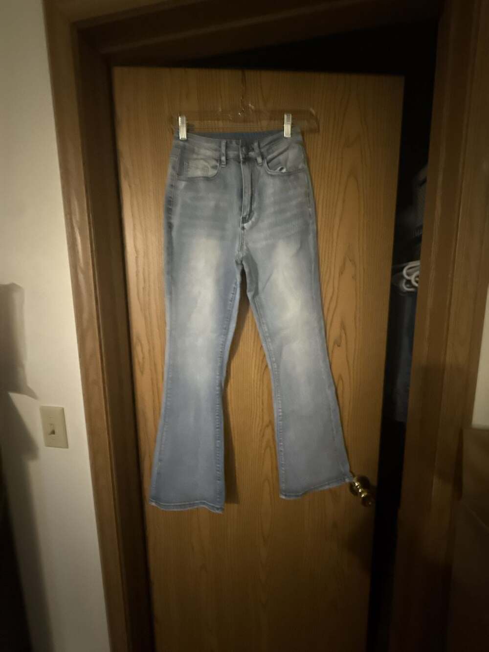 Petite‎ XS Light Wash Flare Jeans